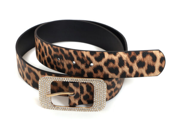 53064 - Panther riem strass